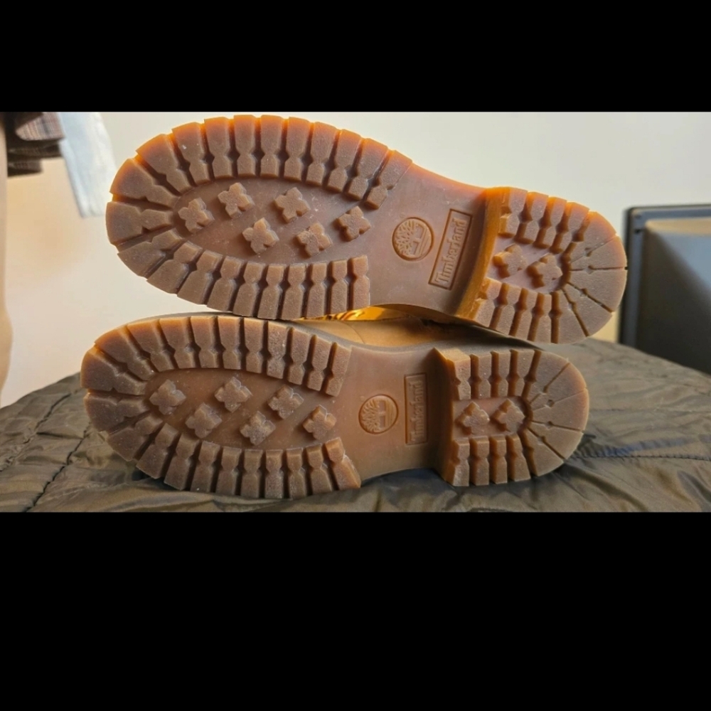 Timberland Tan and Brown Combat Boots - Picture 4 of 5